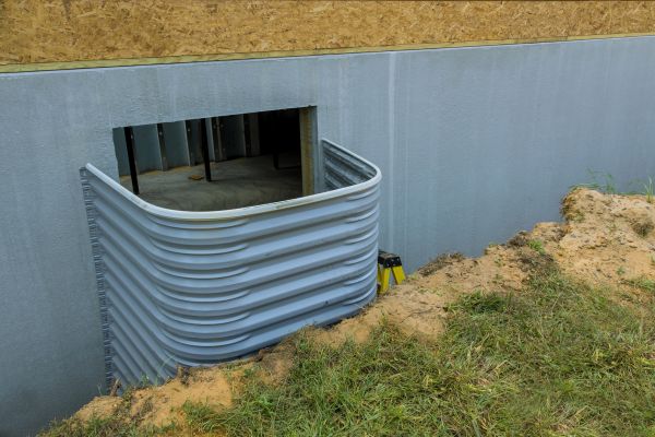 Basement Window Well Installation