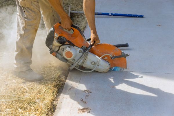 Concrete Slab Sawing in Mount Pleasant