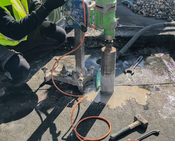 Slab Core Drilling in Mount Pleasant