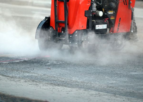 Driveway Asphalt Cutting