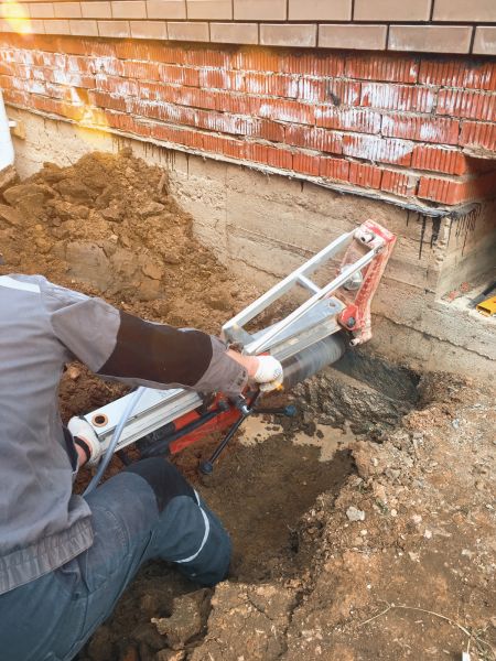 Foundation Coring in Mount Pleasant