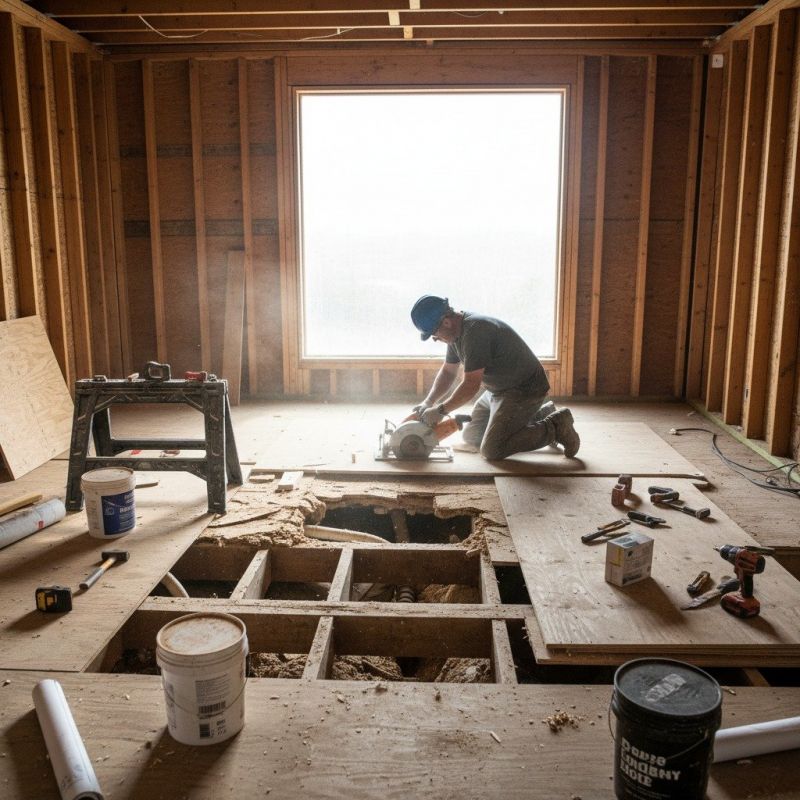 Basement Floor Sawing detail
